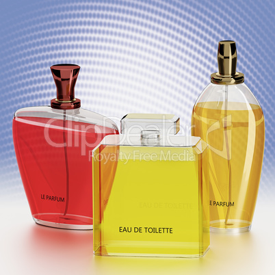 Bouteille de parfum