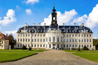 Castle Hubertusburg of Wermsdorf in Saxony