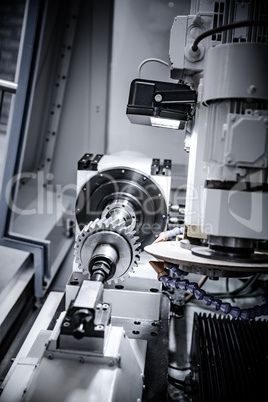 Metalworking CNC milling machine. Metalworking CNC milling machine.