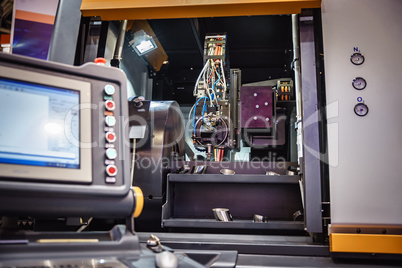 Metalworking CNC milling machine.