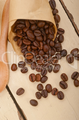 espresso coffee and beans