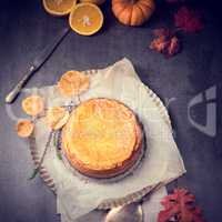 pumpkin cheese cake