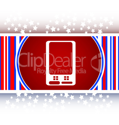web icon button with smart phone web icon button with smart phone