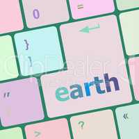enter keyboard keys with earth button