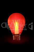 Electric Bulb On Dark