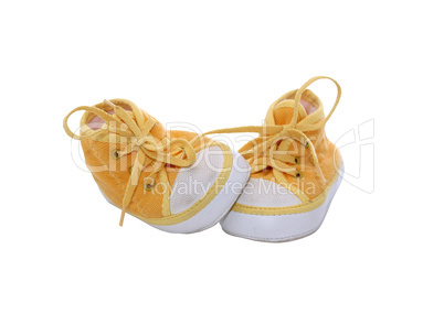 Yellow Baby Shoes