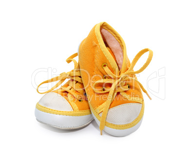 Yellow Baby Shoes