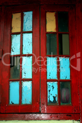 Old Colorful window
