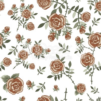 elegant floral seamless pattern background for your design