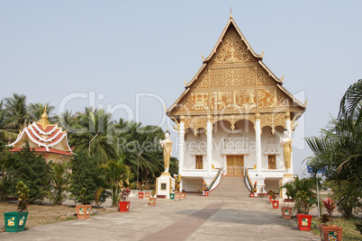 Wat That Luang, Vientiane, Laos, Asien