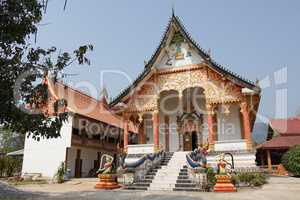 Tempel Wat That, Vang Vieng, Laos, Asien