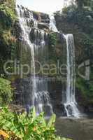Tad Gneuang Wasserfall, Laos, Asien