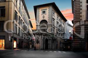 Unusual house in Florence