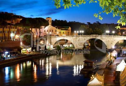 Bridge Cestio in Rome