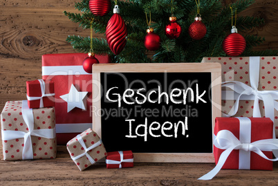 Colorful Christmas Tree, Geschenk Ideen Means Gift Ideas