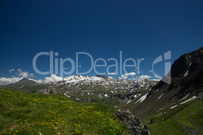 Landschaft an der Grossglockner Hochalpenstrasse, Österreich