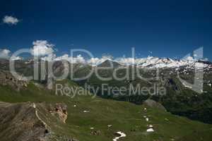 Landschaft an der Grossglockner Hochalpenstrasse, Österreich