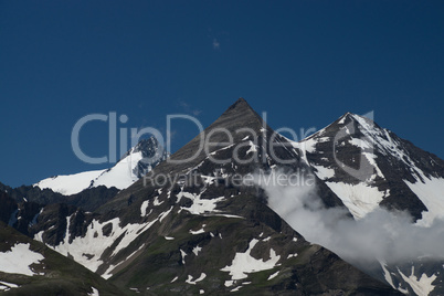 Landschaft an der Grossglockner Hochalpenstrasse, Österreich