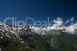 Landschaft an der Grossglockner Hochalpenstrasse, Österreich