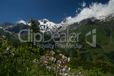 Landschaft an der Grossglockner Hochalpenstrasse, Österreich