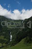 Landschaft an der Grossglockner Hochalpenstrasse, Österreich