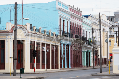 Cienfuegos, Kuba - Gebäude und Straßengassen