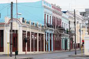 Cienfuegos, Kuba - Gebäude und Straßengassen