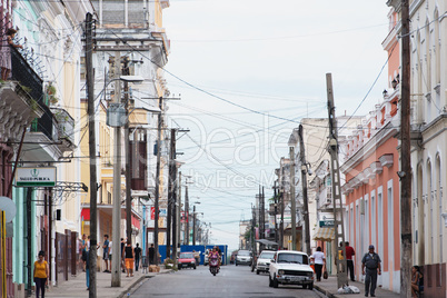 Cienfuegos, Kuba - Gebäude und Straßengassen