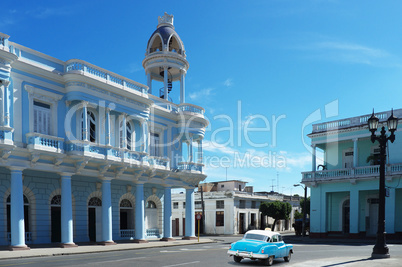 Cienfuegos, Kuba – alte Gebäude