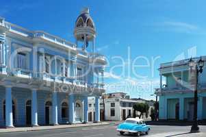 Cienfuegos, Kuba – alte Gebäude