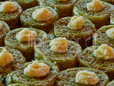 Turkish dessert (oriental sweets)