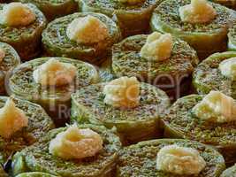 Turkish dessert (oriental sweets)