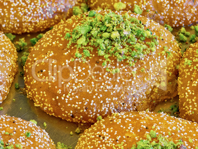 Turkish dessert (oriental sweets)