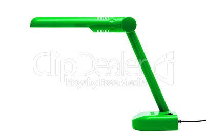 green modern lamp