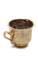 brown mug from coffee