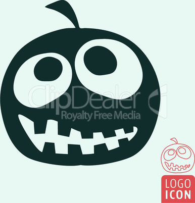 Halloween pumpkin icon