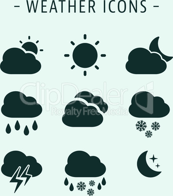 Set weather icons