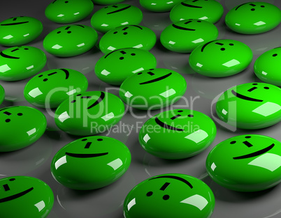 Happiness, 3d rendering