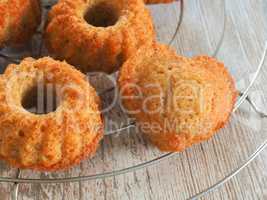 Sweet cakes with saffron