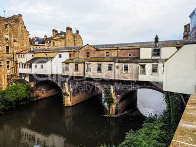 HDR Pulteney Bridge in Bath