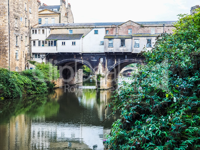 HDR Pulteney Bridge in Bath