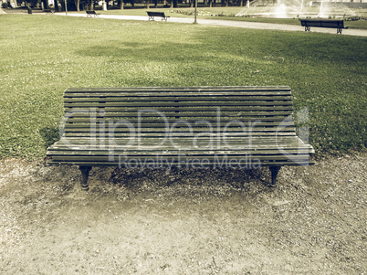 Vintage looking Wooden bench