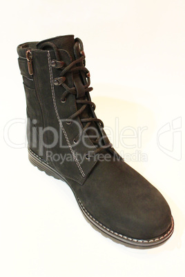 men's winter boot isolated