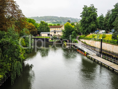 HDR River Avon in Bath