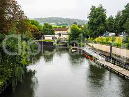 HDR River Avon in Bath