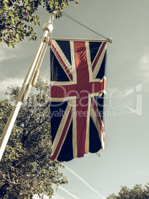 Vintage looking UK Flag