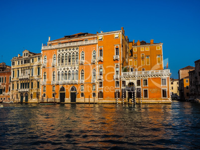 Canal Grande in Venice HDR