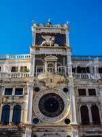 St Mark clock tower in Venice HDR