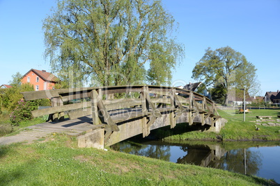 Brücke über die Alte Dreisam in Eichstetten am Kaiserstuhl
