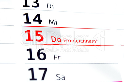 Fronleichnam